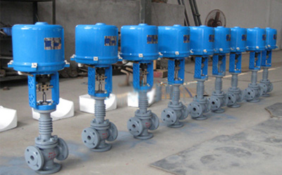 电动三通调节阀